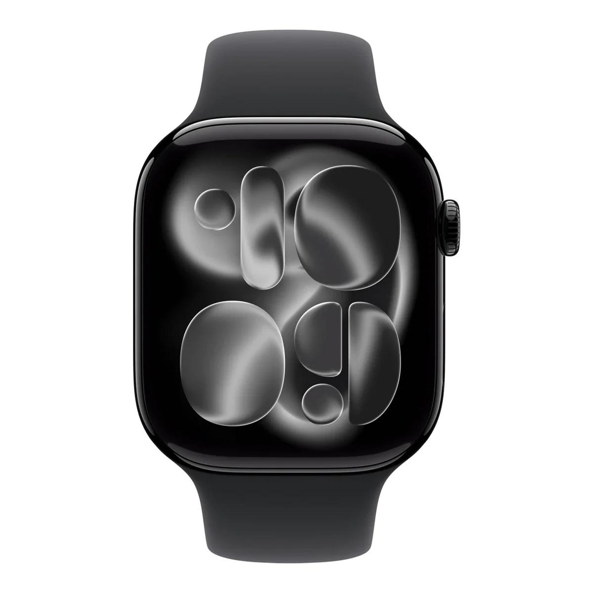 Apple Watch Series 11 Gps, 42 mm Simsiyah Alüminyum kasa ve Siyah Spor Kordon