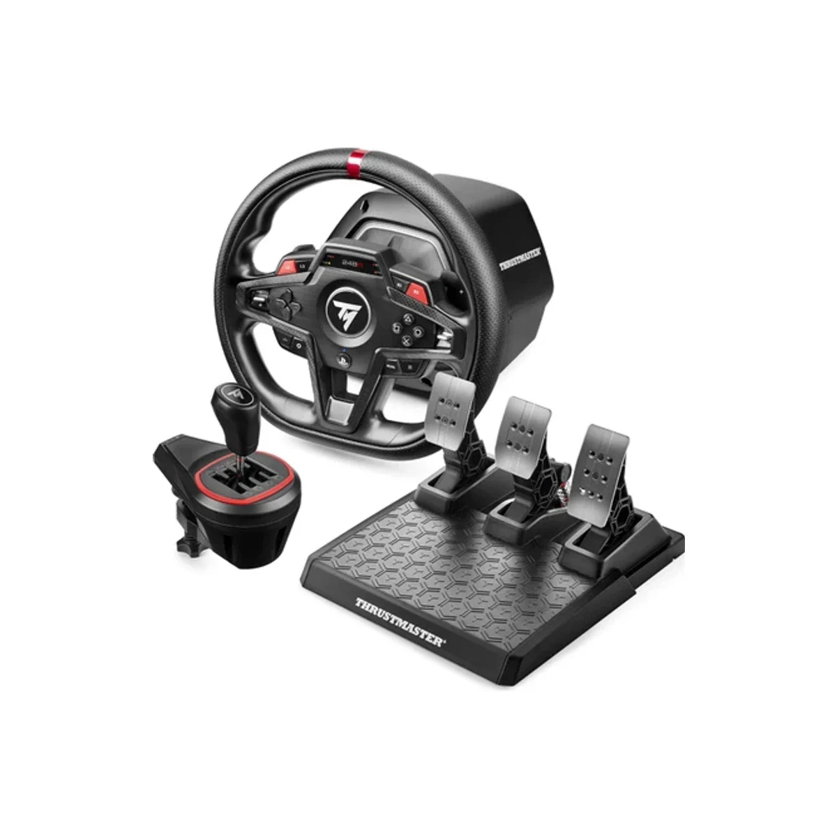 Thrustmaster 1001 Thrustmaster T248R Shifter Pack - 3.1 N⋅m Force Feedback Yarış Direksiyonu, TH8S Vites ve T3PM P