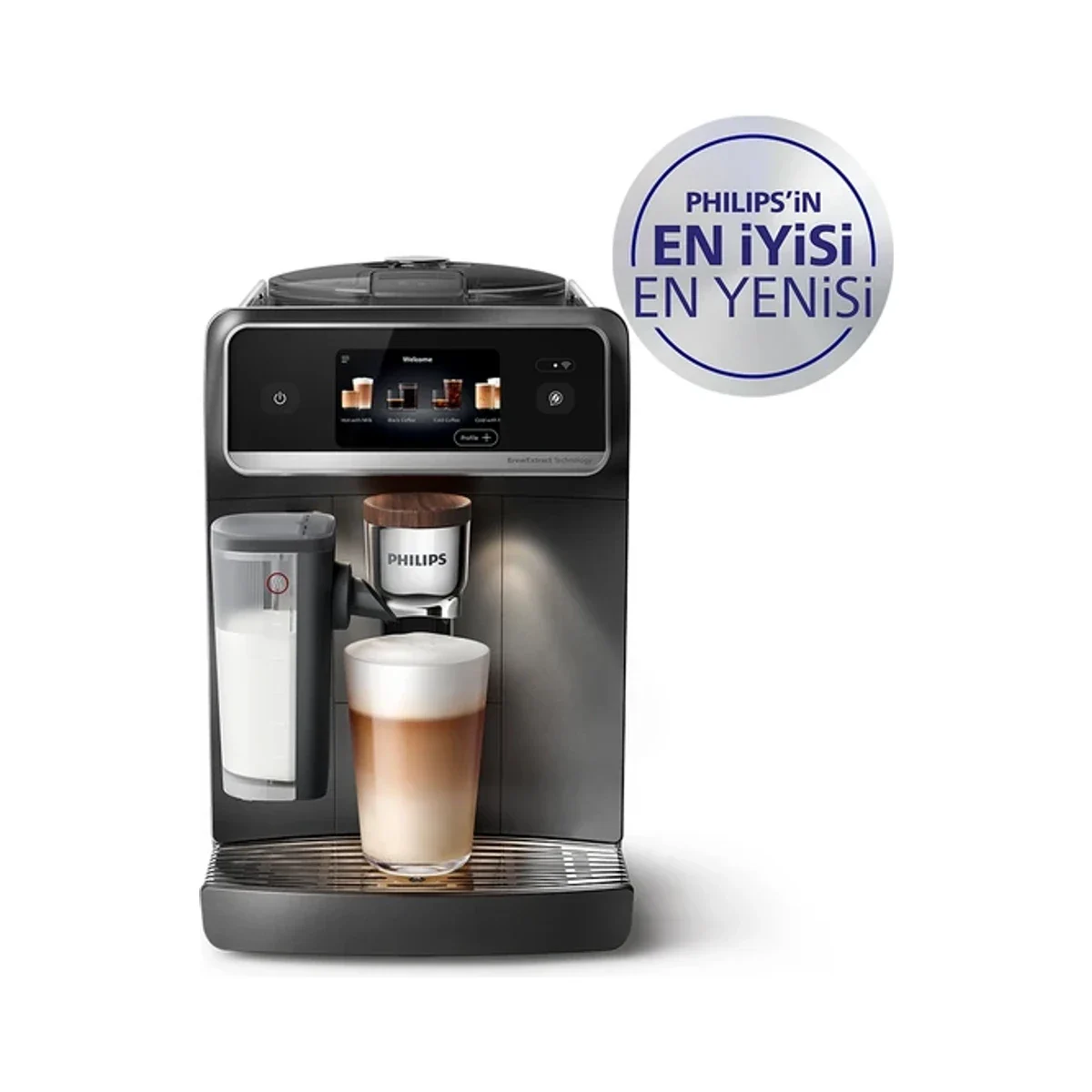 Philips 8000 Serisi Café Aromis Kahve Makinesi, Evde Kafe Kalitesi, 54 farklı içeçek